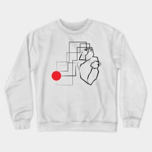 Heart in Japan Crewneck Sweatshirt